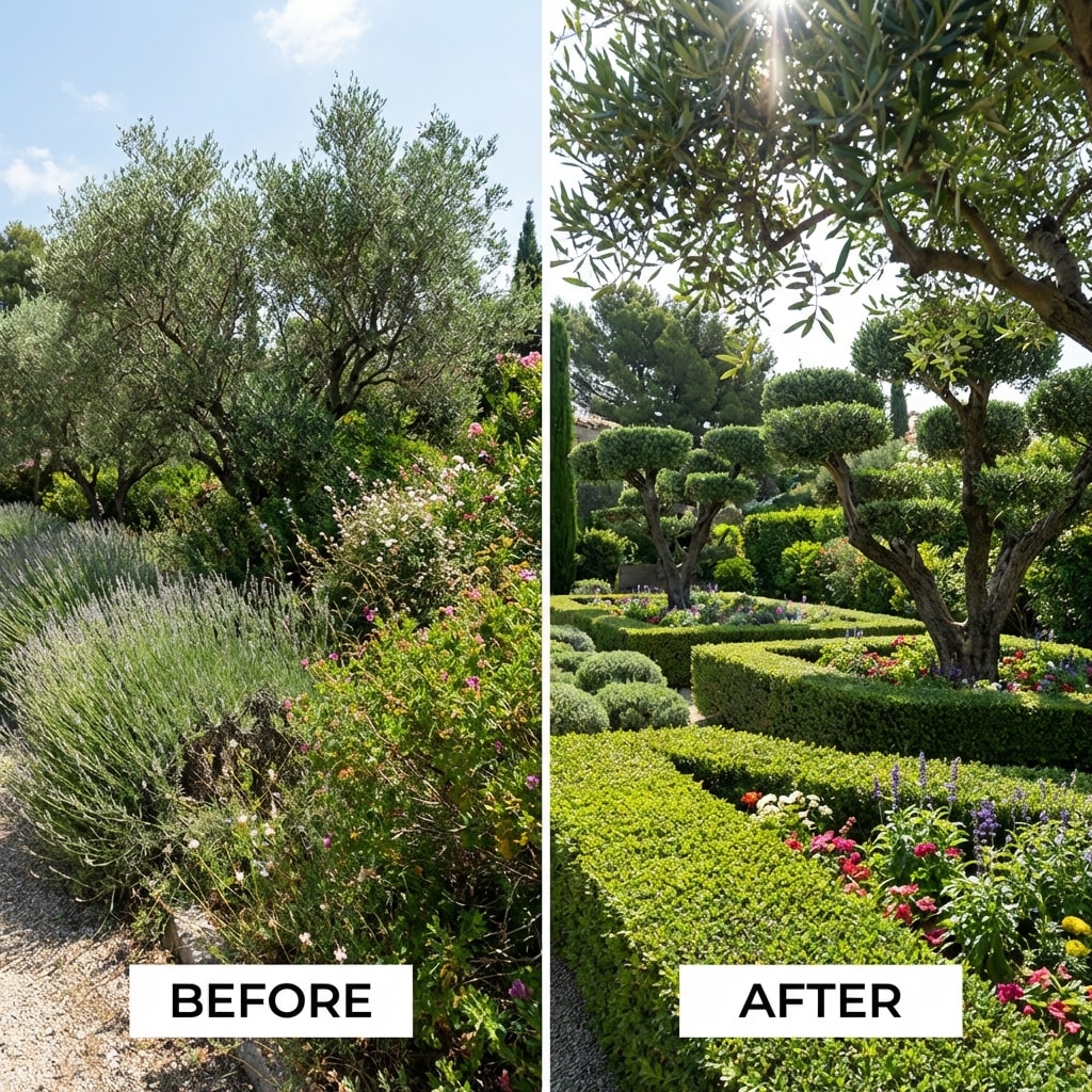 Réalisations d'élagage à Marseille - Avant et après nos interventions
