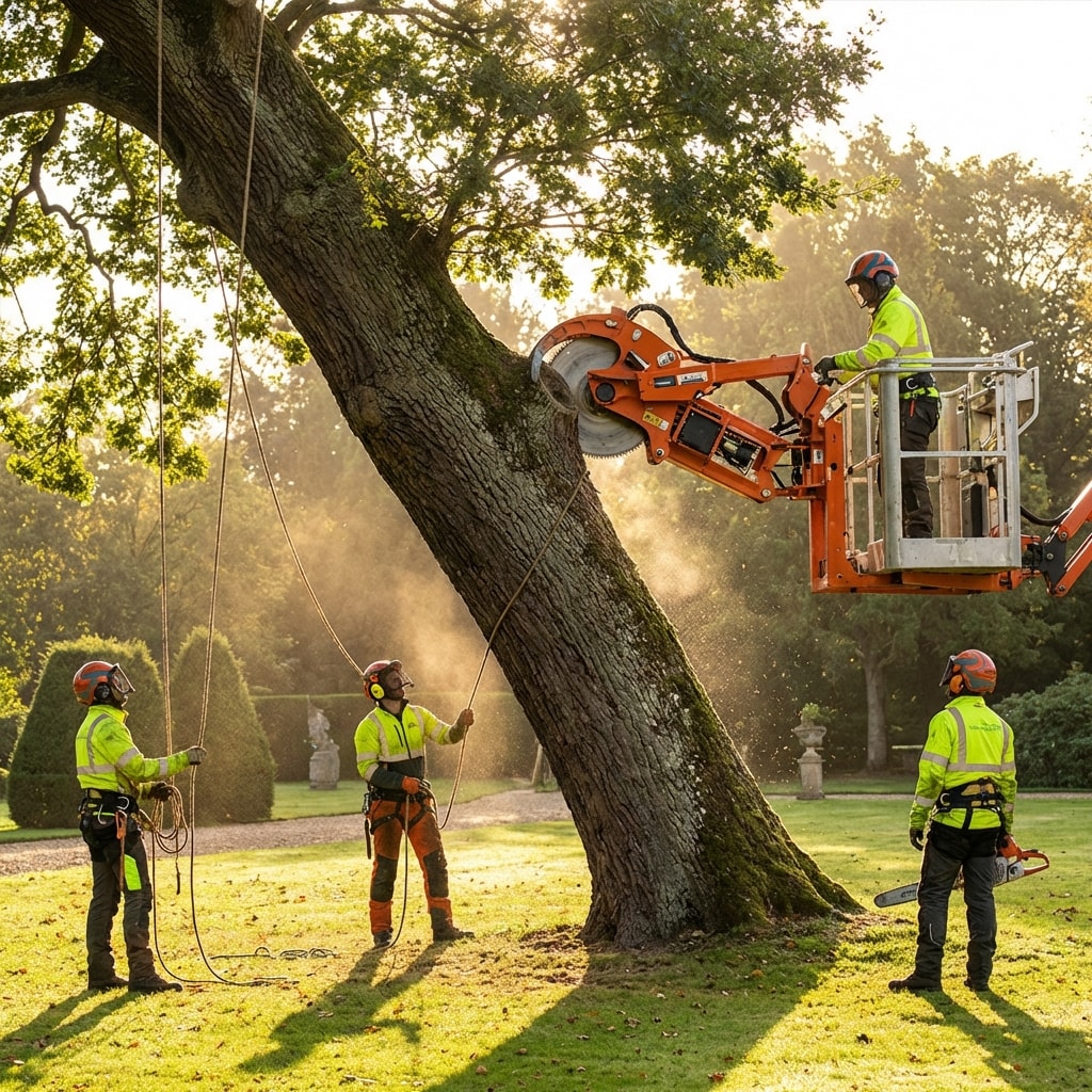 Abattage d'Arbres Dangereux
